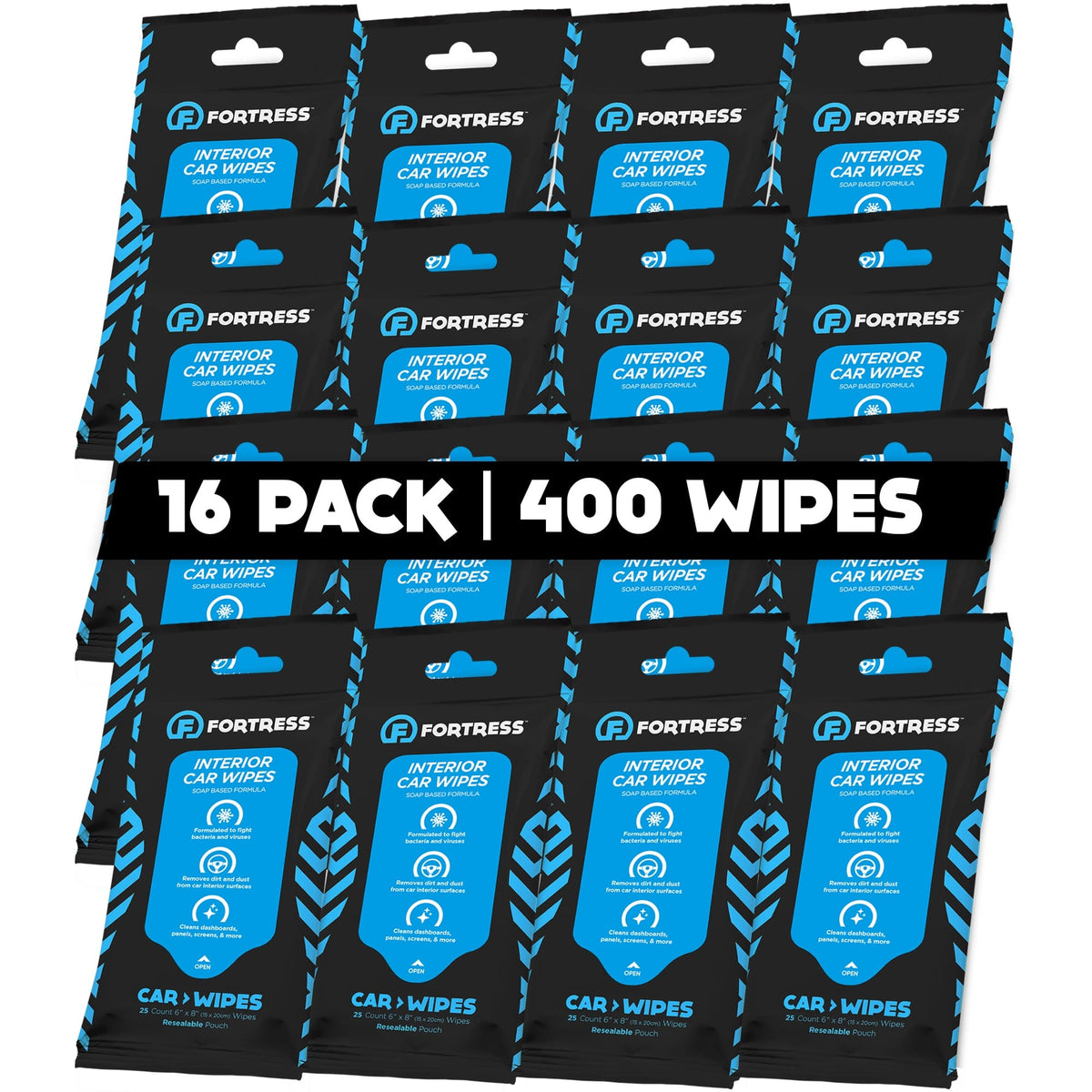 Car Wipes To-Go Cleaning Wipes for Car Interiors - Bulk Deals