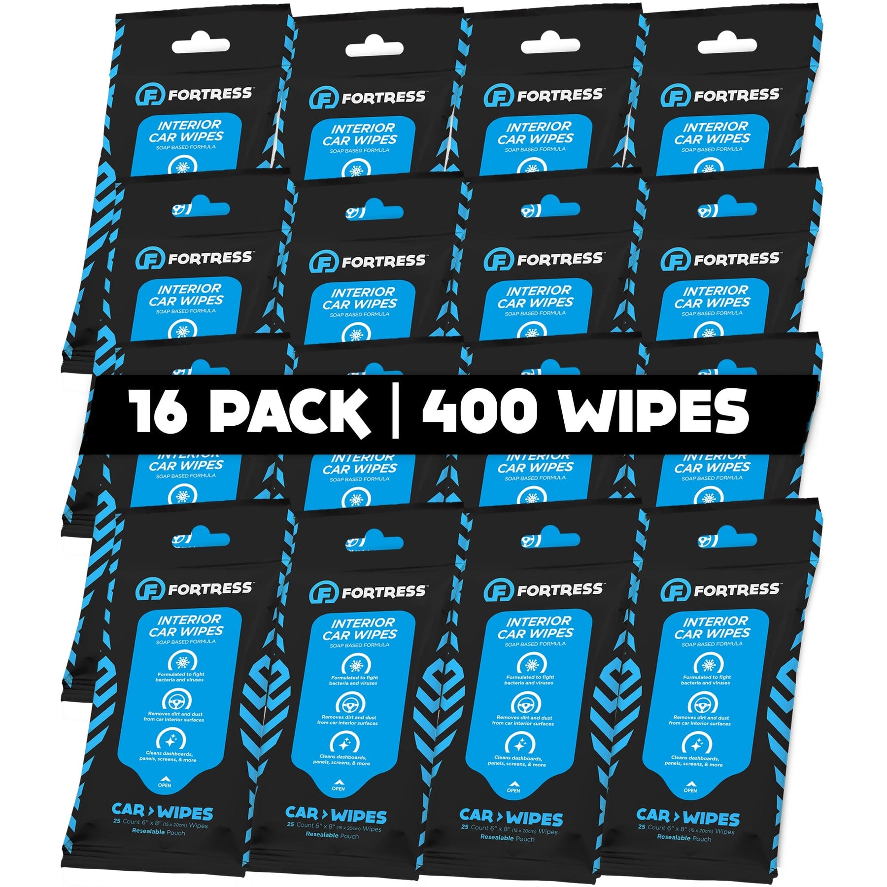 Car Wipes To-Go Cleaning Wipes for Car Interiors - Bulk Deals