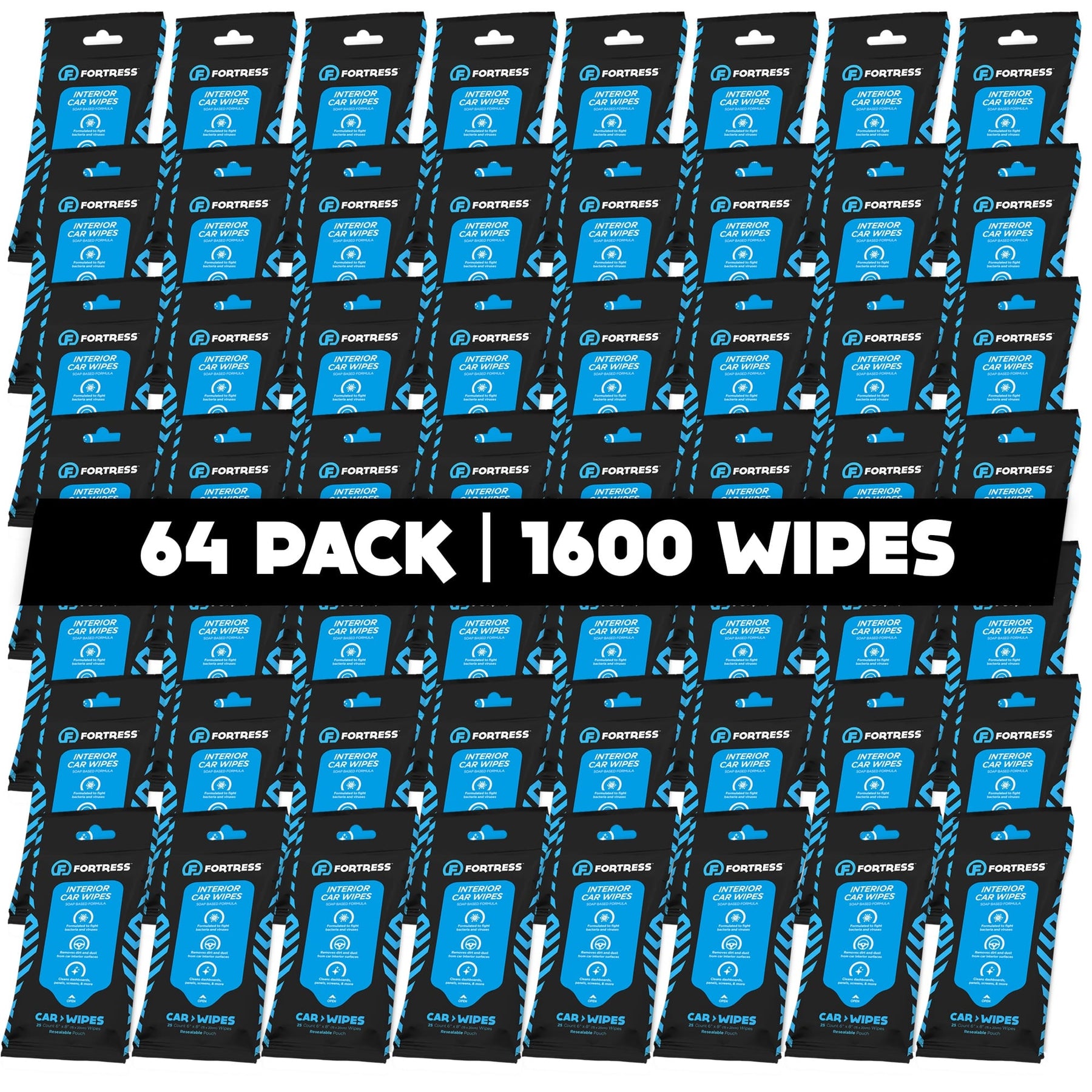 Car Wipes To-Go Cleaning Wipes for Car Interiors - Bulk Deals
