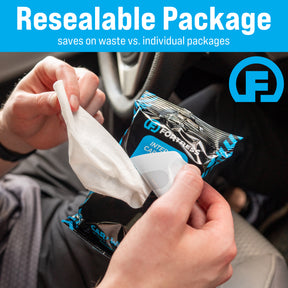 Car Wipes To-Go Cleaning Wipes for Car Interiors